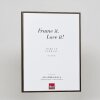 Efecto Quadro marco de aluminio 45x80 cm blanco con cristal acrílico