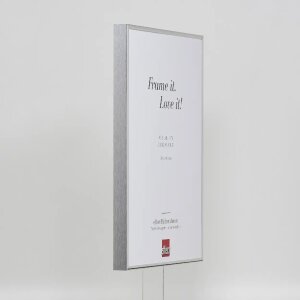 Efecto Quadro marco de aluminio 45x80 cm plata de alto brillo de cristal acrílico