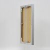 Efecto Quadro marco de aluminio 45x80 cm plata de alto brillo de cristal acrílico