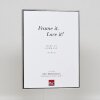 Efecto Quadro marco de aluminio 45x80 cm plata de alto brillo de cristal acrílico