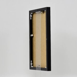 Efecto Quadro marco de aluminio 45x80 cm vidrio acrílico negro de alto brillo