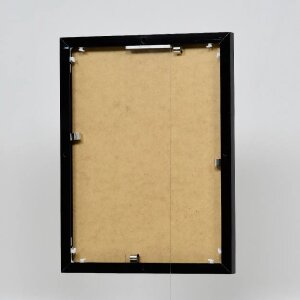 Efecto Quadro marco de aluminio 45x80 cm vidrio acrílico negro de alto brillo