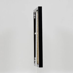 Efecto Quadro marco de aluminio 45x80 cm vidrio acrílico negro de alto brillo
