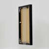 Efecto Quadro marco de aluminio 45x80 cm vidrio acrílico negro de alto brillo