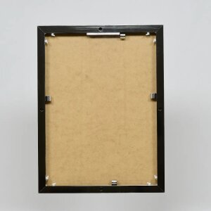 Portarretratos efecto aluminio Quadro 45x80 cm plata envejecida con cristal acrílico