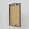 Portarretratos efecto aluminio Quadro 45x80 cm plata envejecida con cristal acrílico