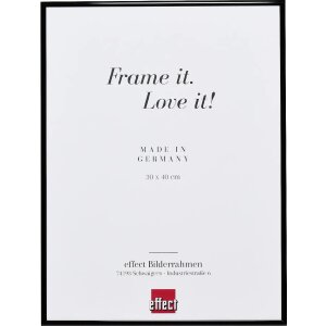 Efecto Quadro marco de aluminio 50x60 cm vidrio...