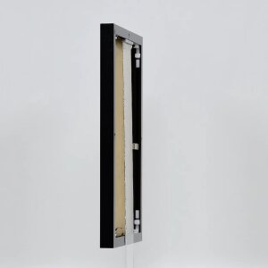 Efecto Quadro marco de aluminio 50x60 cm vidrio acrílico negro de alto brillo
