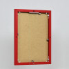 Portarretratos efecto aluminio Quadro 59,4x84,1 cm cristal acrílico rojo