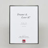 Efecto marco de aluminio Quadro 59,4x84,1 cm plata antigua cristal acrílico
