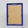 Portarretratos efecto aluminio Quadro 14,8x21 cm cristal acrílico azul