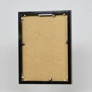 Portarretratos efecto aluminio Quadro 14,8x21 cm plata envejecida cristal acrílico