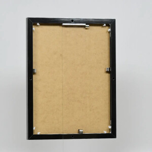 Portarretratos efecto aluminio Quadro 14,8x21 cm plata envejecida cristal acrílico