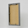 Portarretratos efecto aluminio Quadro 14,8x21 cm plata envejecida cristal acrílico