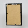Portarretratos efecto aluminio Quadro 14,8x21 cm plata envejecida cristal acrílico