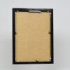 Portarretratos efecto aluminio Quadro 14,8x21 cm plata envejecida cristal acrílico