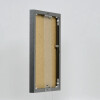 Portarretratos efecto aluminio Quadro 14,8x21 cm plata envejecida cristal acrílico