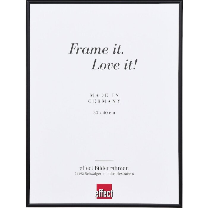 Marco de fotos Effect Serie 1 de aluminio 18 x 32 cm