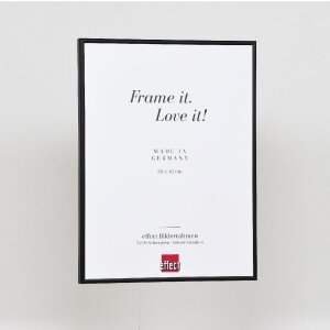 Marco de fotos Effect Serie 1 de aluminio con acrílico negro 40 x 50 cm