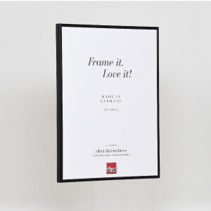 Marco de fotos Effect Serie 1 de aluminio con cristal acrílico negro 40 x 60 cm