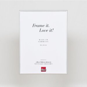 Marco de fotos Effect Serie 1 con cristal acrílico plateado 50 x 60 cm