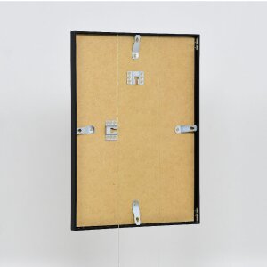 Marco de fotos de aluminio Efecto Serie 1 70 x 70 cm Negro