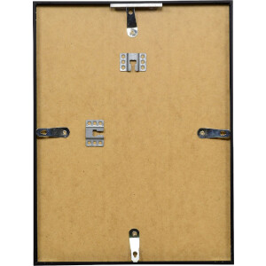 Marco de fotos de aluminio Effect Serie 2 con acrílico negro 21x28 cm