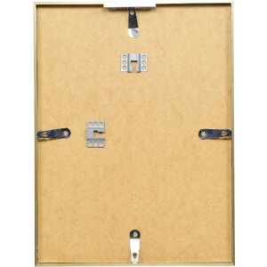 Marco de fotos de aluminio Efecto Serie 2 con acrylglas dorado 40x40 cm