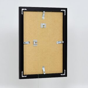 Marco de fotos Effect Alu-Bilderrahmen Profil S3 Negro 25x60 cm Acrílico