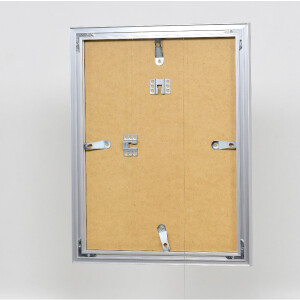 Marco de fotos de aluminio Effect Profil S3 plata 35x100 cm acrílico