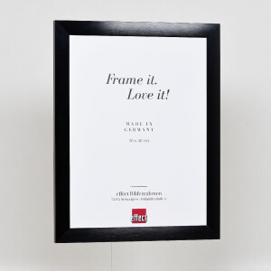 Marco de fotos de aluminio Effect Profil S3 Negro 42x59,4 cm Acrílico 0132-4260-03