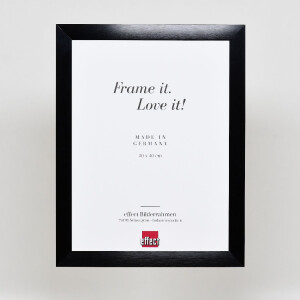 Marco de fotos de aluminio Effect Profil S3 Negro 45x60 cm con acrílico