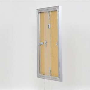 Marco de fotos Effect Alu-Bilderrahmen Profil S3 plata 50x60 cm acrílico