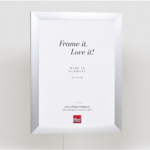 Marco de fotos de aluminio Effect Profil S3 plateado 61x91,5 cm con acrílico