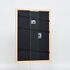 Efecto marco de madera perfil 32 marrón claro 23x70 cm cristal acrílico