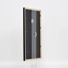 Efecto marco de madera maciza perfil 39 negro 18x32 cm cristal acrílico