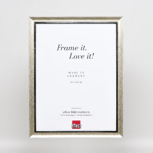 Marco de fotos de madera Effect Profil 40 Plata 25x80 cm con acrílico