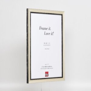 Marco de fotos de madera Effect Profil 40 Plata 45x60 cm con acrílico