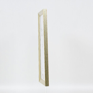 Marco de fotos de madera Effect Profil 41 Antiksilber 10x10 cm con acrílico