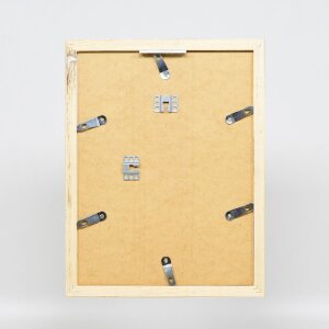 Marco de fotos de madera Effect Profil 41 Plata 25x35 cm Vidrio acrílico