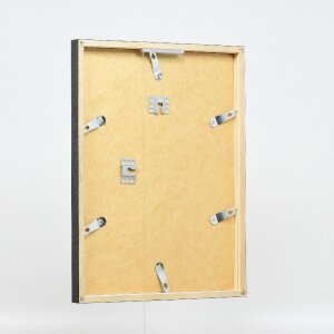 Marco de fotos Effect Holzprofil 42 con acrílico plateado 10x15 cm