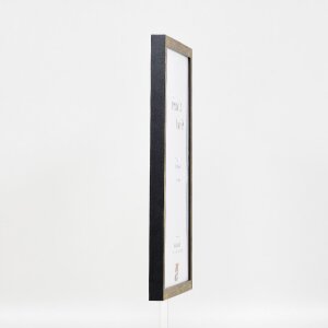 Marco de fotos Effect Holzrahmen Holzprofil 42 Acrílico antiguo dorado 50x100 cm