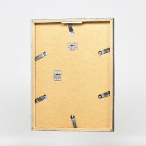 Marco de fotos de madera Profil 42 con vidrio acrílico antiguo oro 50x70 cm