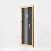Marco de fotos de madera efecto Profil 43 Oro 10x15 cm con cristal de seguridad
