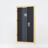 Marco de fotos de madera efecto Profil 43 Oro 10x15 cm con cristal de seguridad