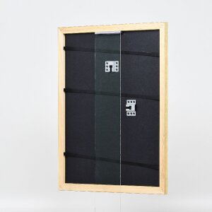 Marco de fotos de madera Effect Profil 43 Oro 18x32 cm con vidrio decorativo