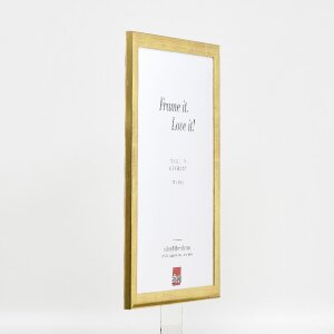 Marco de fotos de madera Effect Profil 43 dorado 20x25 cm con vidrio decorativo