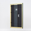 Marco de fotos de madera efect Profil 43 tannengrün 21x28 cm con cristal decorativo