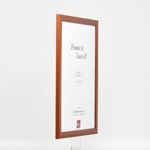 Marco de fotos de madera Effect Profil 43 Marrón 25x35 cm Vidrio decorativo