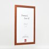 Marco de fotos de madera Effect Profil 43 Marrón 25x35 cm Vidrio decorativo